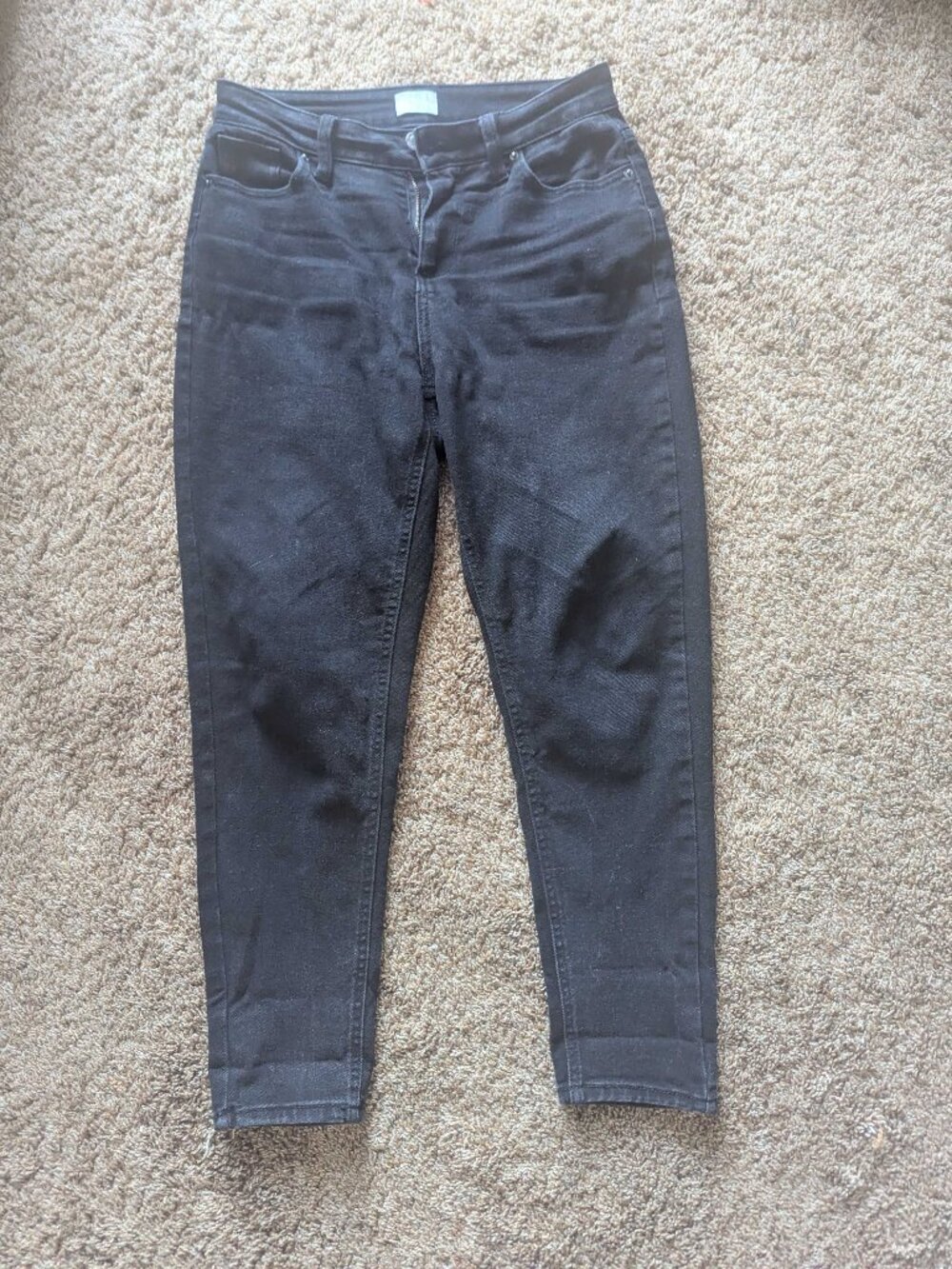Time And True Sz 2 High Waisted Black Jeans
